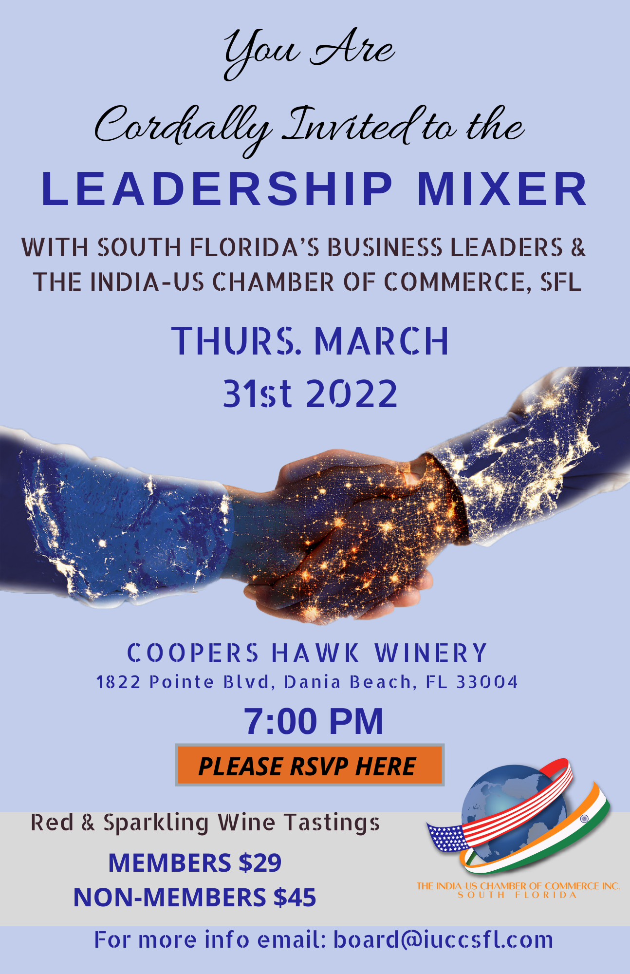  Leadership Mixer, South Florida - India US Chamber of Commerce