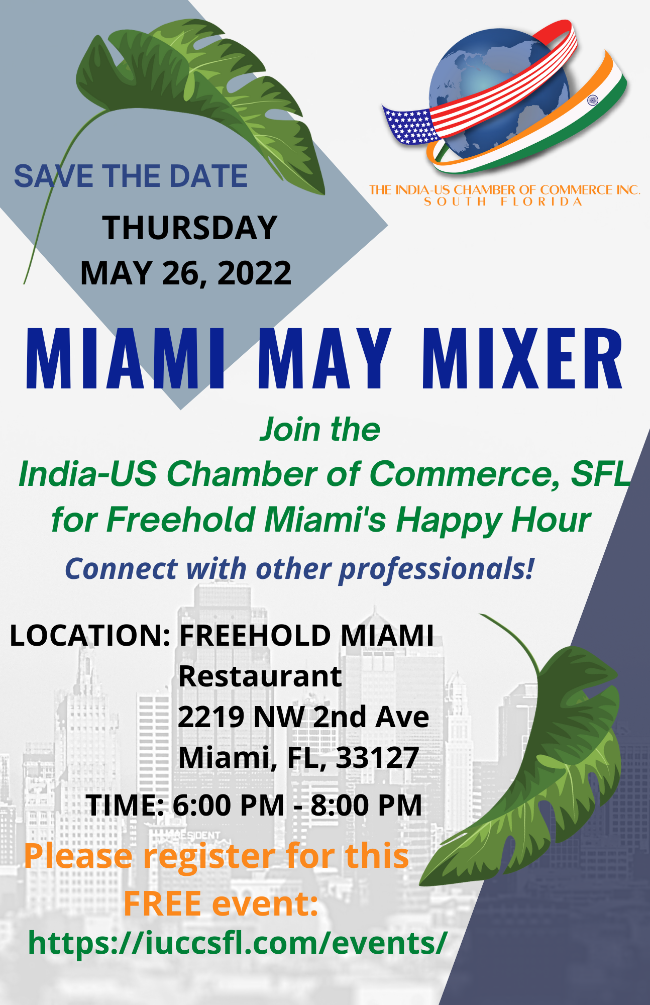  Leadership Mixer, South Florida - India US Chamber of Commerce