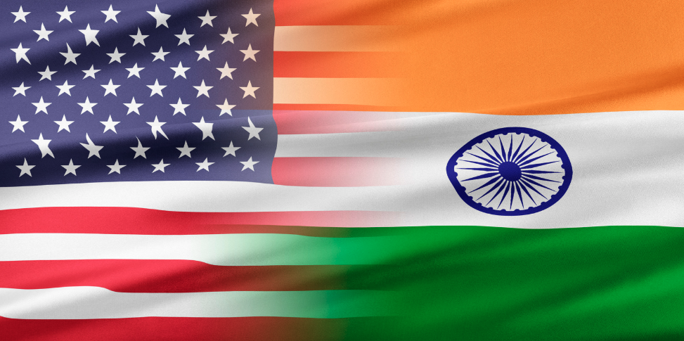 us-india-flags